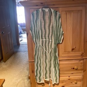 Seaglass tassel cardigan